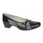 Pantofi dama comozi casual din piele naturala negru color P28XN